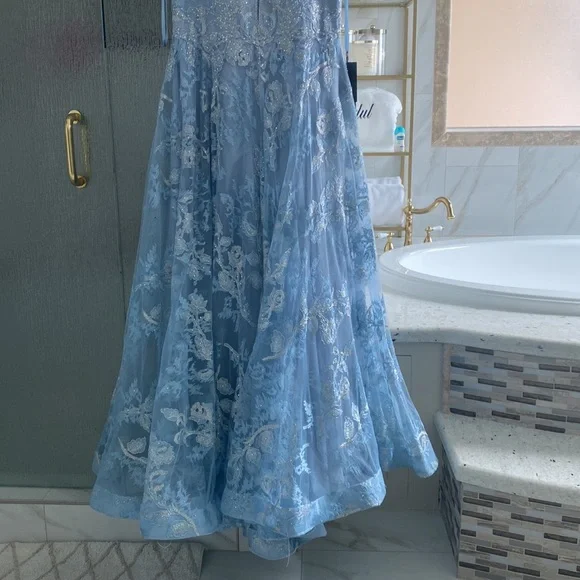 Blue Cinderella Dress - Picture 2 of 8